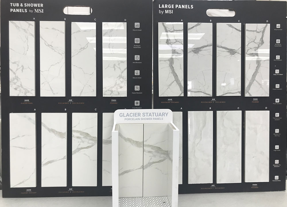 Porcelain Panel Showroom Display